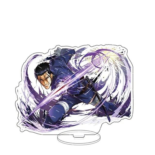 Anime Rurouni Kenshin Stand Action Figure HIMURA KENSHIN Tomoe Yukishiro Acrylic Standing Model Plate Holder Cosplay Collection