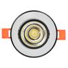 3.3in 7W COB LED Downlight 6000K 100‑264V Adjustable Downlight Embedded Ceiling Light for Bedroom
