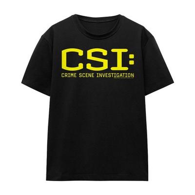 CSI Unisex Erwachsenen Logo T-Shirt