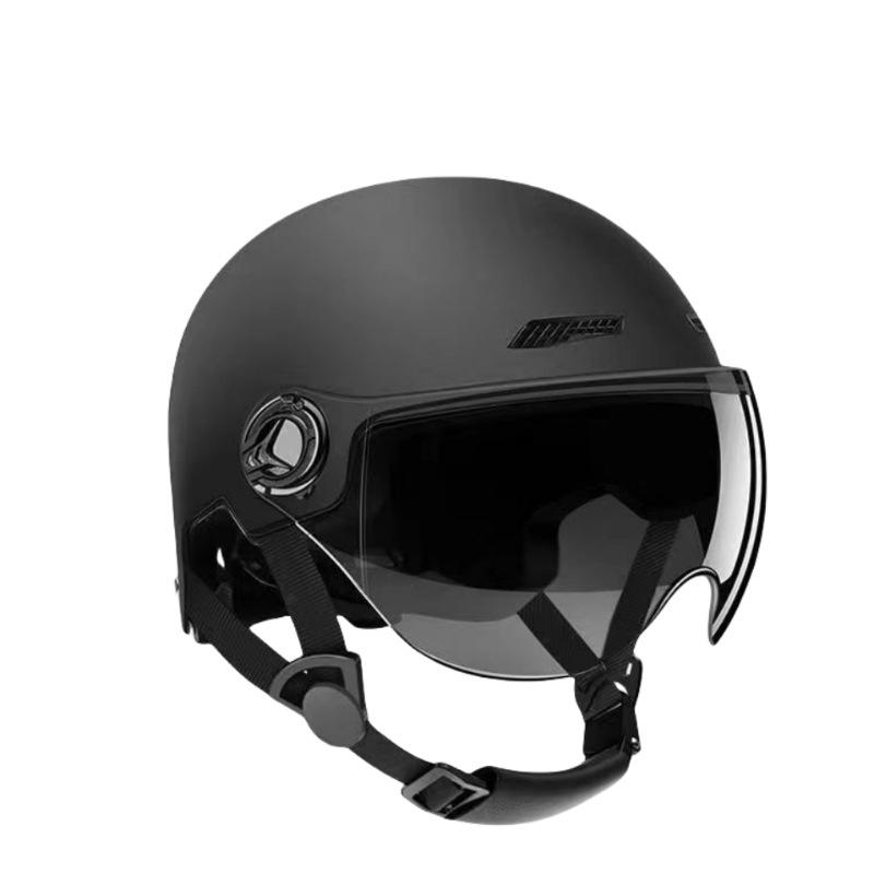 Lightweight Electric Car Safety Helmet for Men & Women - Summer Sun Protection, Half Helmet Design