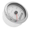 85mm Marine Auto GPS Speedometer 120KM H Speed Odometer with 7 Color Backlight for Car Boat RV YachtWhite