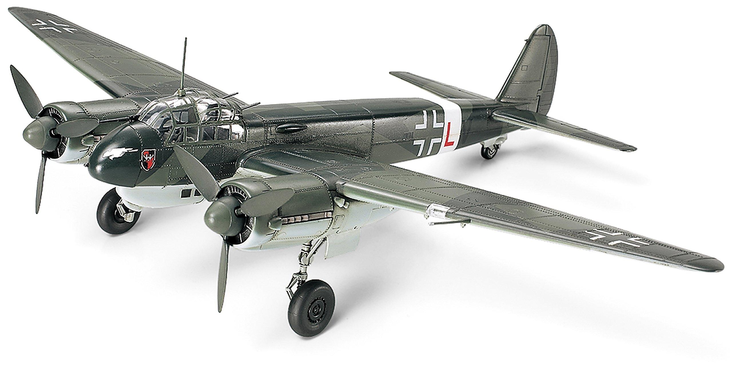 

Коллекция Tamiya Warbird Люфтваффе Junkers Ju88 Истребитель-истребитель Пластиковая модель 60777 1/72 № 77 C-6