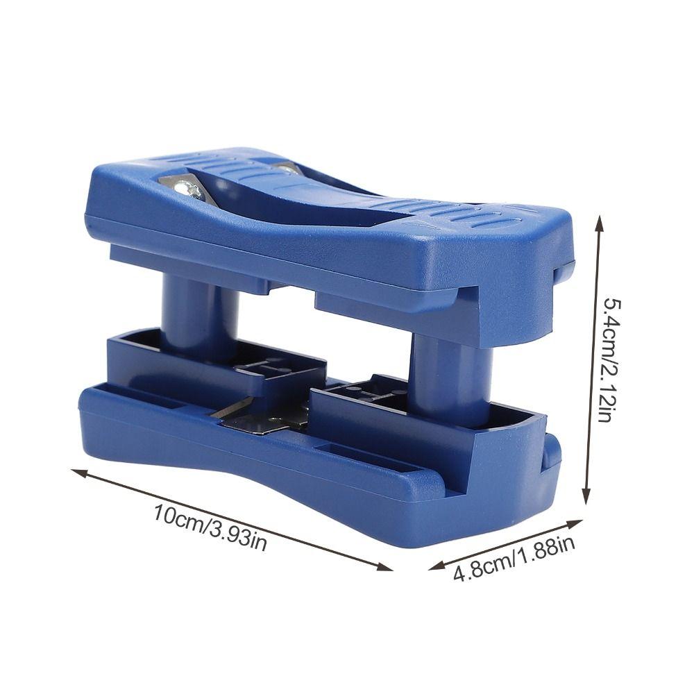 For PA6 Melamine Wood Edge Banding Trimmer 0.5mm Thickness 16-30mm Width Woodworking Tool Manual Operation Double Edge Trimming