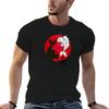 Koi Fish Ying Yang in White TShirt Summer Fashion Casual Tee Shirt
