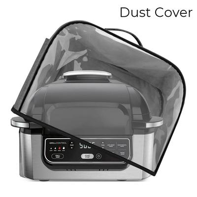 Air Fryer Hood For Ninja Foodi Grill With Storage Pockets Durable Kitchen Dust Cap Household Bread Baking Toaster Cover