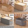 Clothes Storage Bin With Foldable Design For Bedroom Organizing And Home Storage