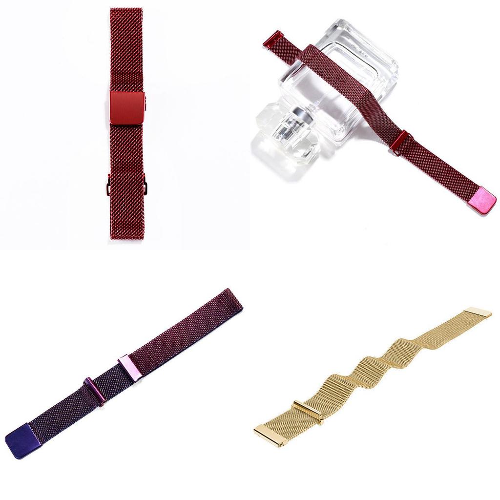 Minimalist Stainless Steel Magnetic Watch Band For Men And Women 14mm To 22mm Fit Smart Watches