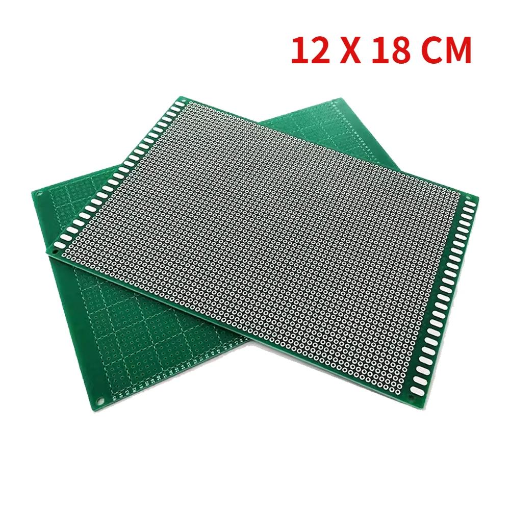 1 PC Universal Single-Sided PCB Board 7x9cm 15*20CM 10*22CM 20*30CM PCB Experiment Breadboard Green Prototype Circuit Boards