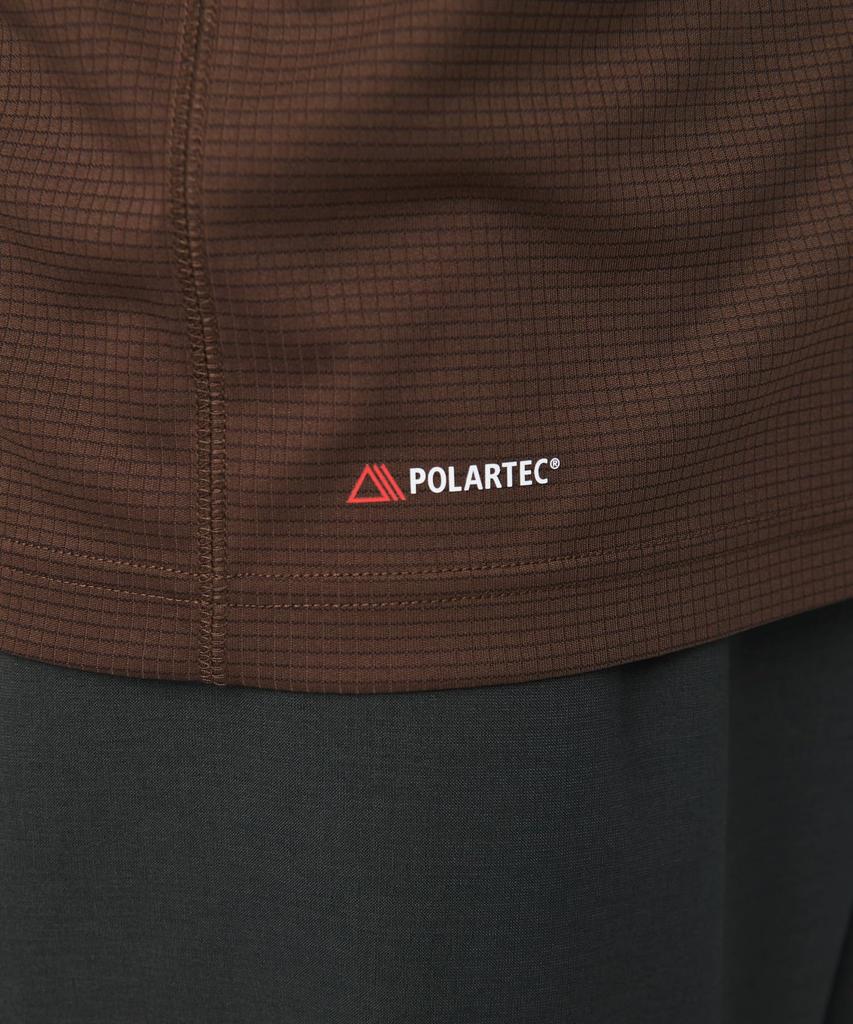 Polartec Power Dry Short Size M [Snow Peak] T-Shirt CS-26SU010 T-shirt, Sleeve, Men's/Women's, BLACK,
