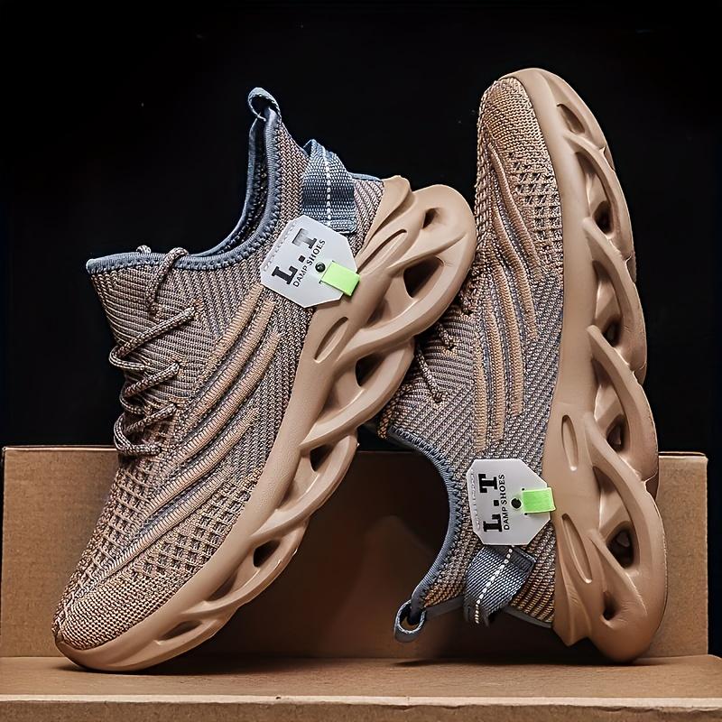 

Men Sports Running Black Jogging Shoes Casual Sneakers Outdoor Breathable Mesh Women Light Shock-Absorption Black Tennis 39