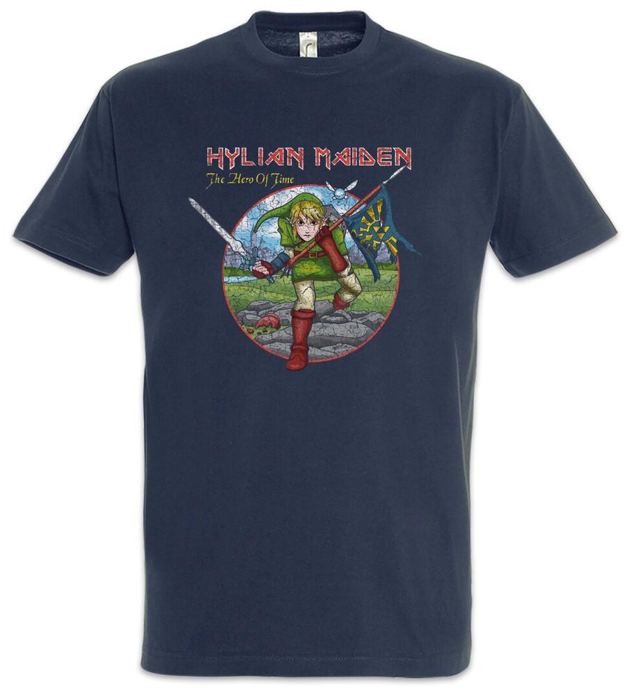 Hylian Maiden T-Shirt Game Gamer PC Gaming Triforce Fun Link Geek Nerd Hyrule