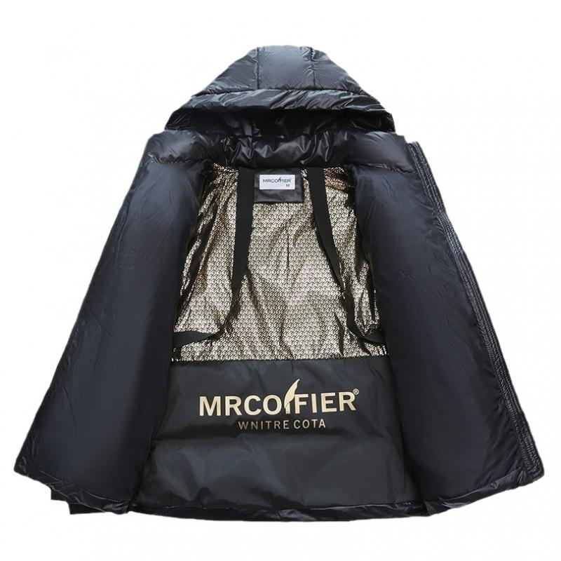 Womens Short Puffer Jacket With Hood Thick Winter Cotton-Padded Coat Cold Climate Casual Wear
