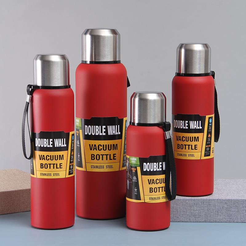 All-Steel 304 Stainless Steel Insulated Large Travel Sports Water Bottle for Men and Women