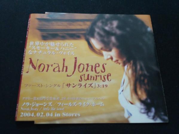 

CD NORAH JONES - Sunrise PCD2899PROMO Blue Note 2004 Japan Jazz Used