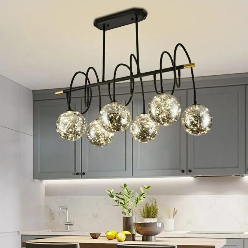 Nordic home decor dining room Pendant lamp lights indoor lighting Ceiling lamp hanging light chandelier lamps for living room
