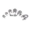 Stainless Steel Wire Rope U-Bolt Clip & Thimble Clamp (M3-M32)