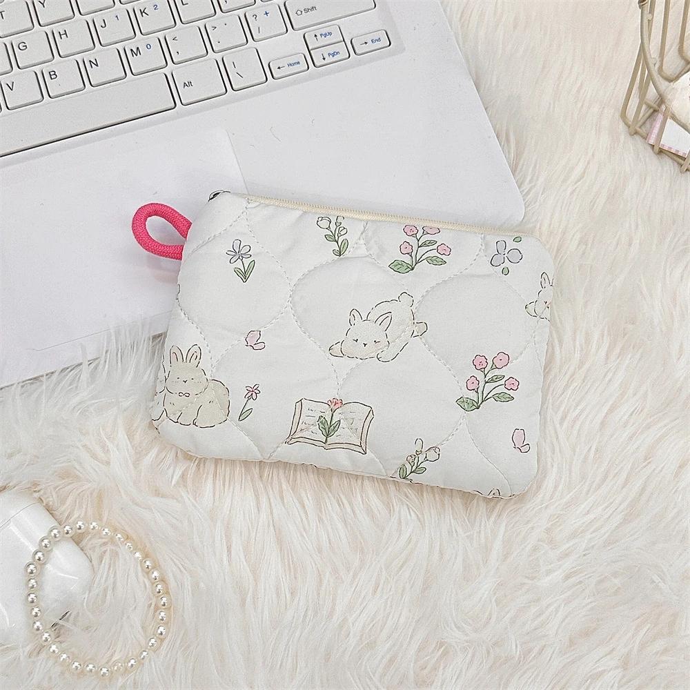 Cute Cartoon Small Coin Purses Women Mini Makeup Handbags Wallet Pouch Bag Earphone Card Storage Bag