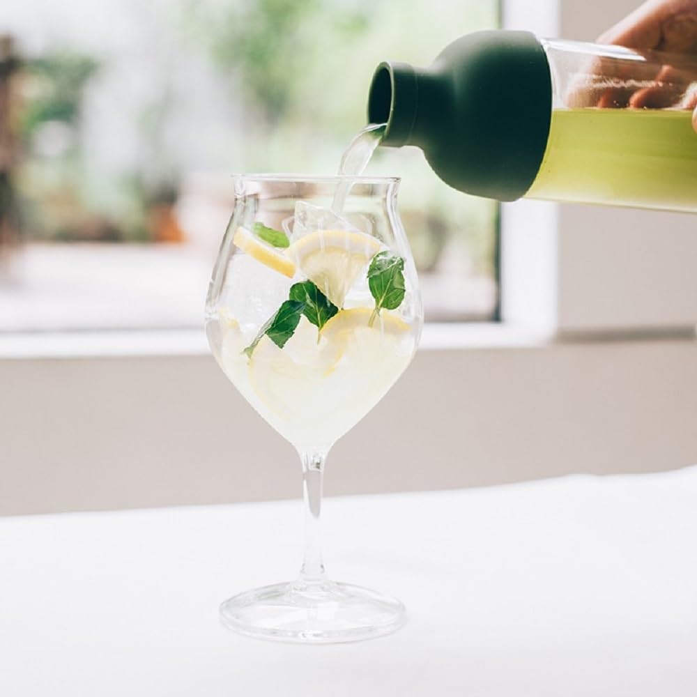 Hario Heat Resistant Flavor Glass Tulip Full Water Capacity 300ml Transparent Coffee Glass Goblet HFG-300-C