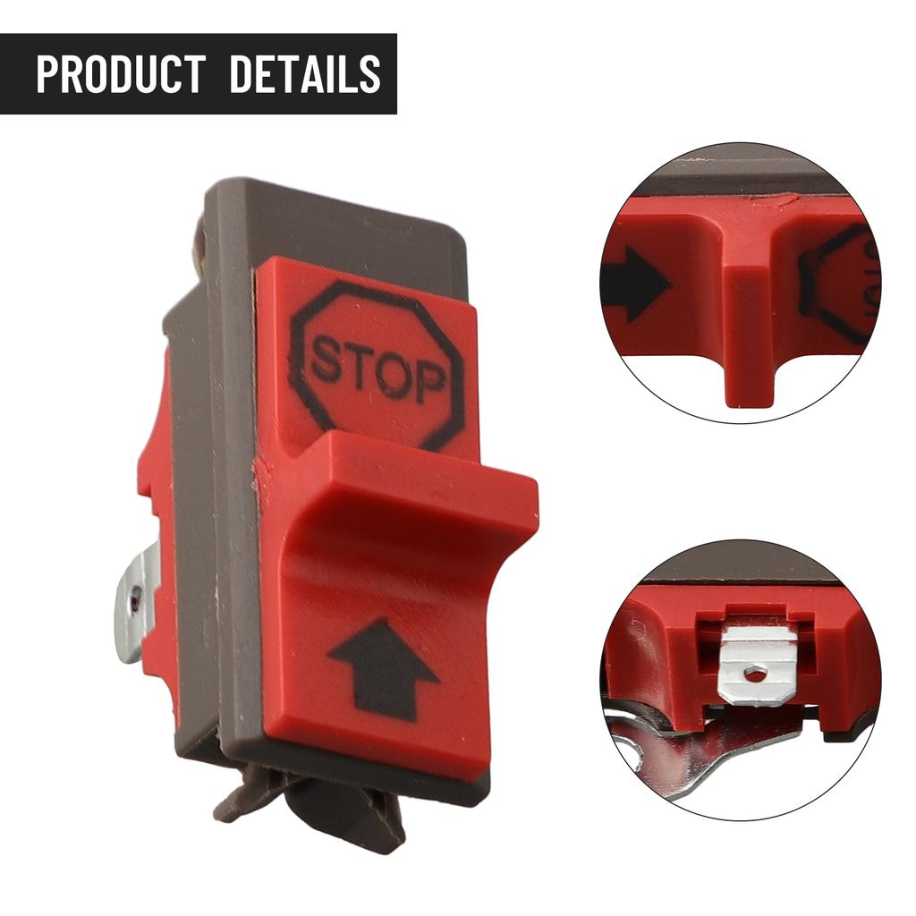 On-off Stop Switch Engine Spare Parts Accessories Lockoff Reliable Chainsaw Fittings Plastic & Metal Replacement Hot