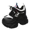Fashion 10CM Autumn Platform Mesh Sneakers Women Breathable Tennis Female Vulcanized Shoes Spring Chunky Sneakers Sports Dad Shoes Woman
