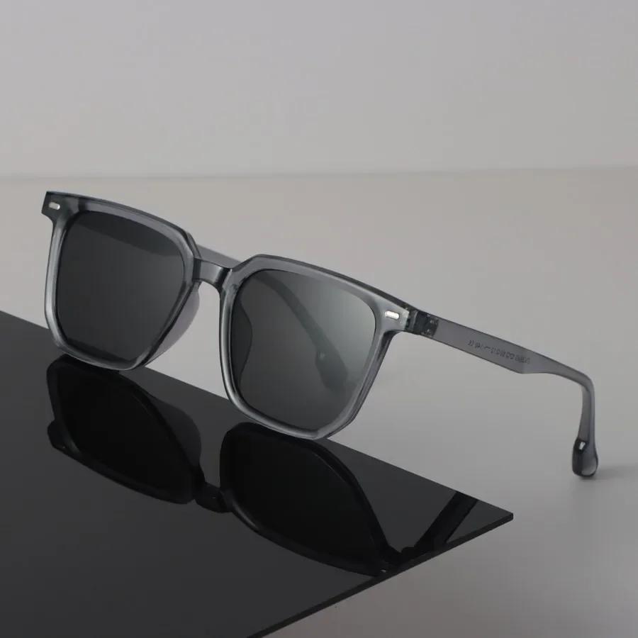 Luxury Sunglasses Women Men Square Mirror Lens Brand Designer Black Sun Glasses Trendy Eyewear Unisex Sexy Cool