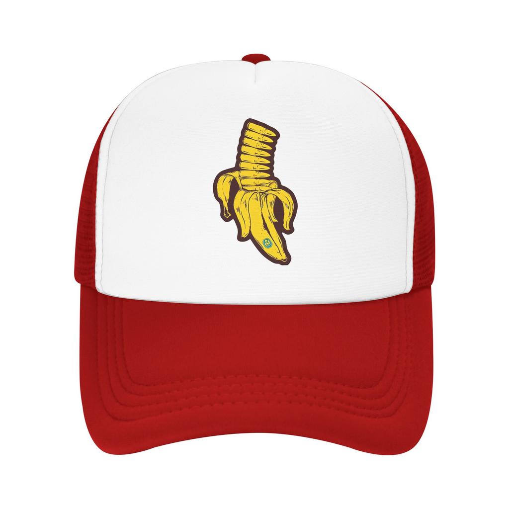 Summer Sun Hats Clip Mit Bananenkugeln Baseball Cap Sun Breathable Design Hip Hop Hats Women Unisex Vintage Kpop Rock Snapback Cap