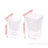 [ZYAS] 5Pcs Self-Watering Plant Pots Double-Layer Flower Planters with Drainage Hole Reservoir for Seedling Nursery