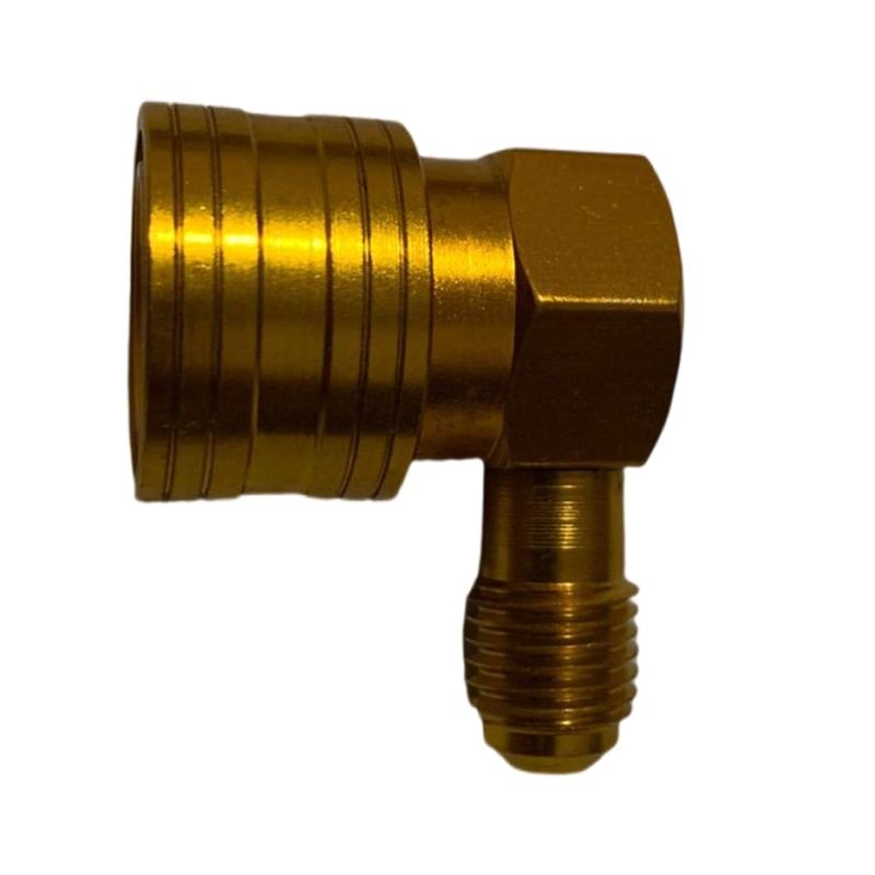 

Высокоскоростной разъем R134A для кондиционера, подходит для ремонта автомобильных кондиционеров и заправки хладагентами 1