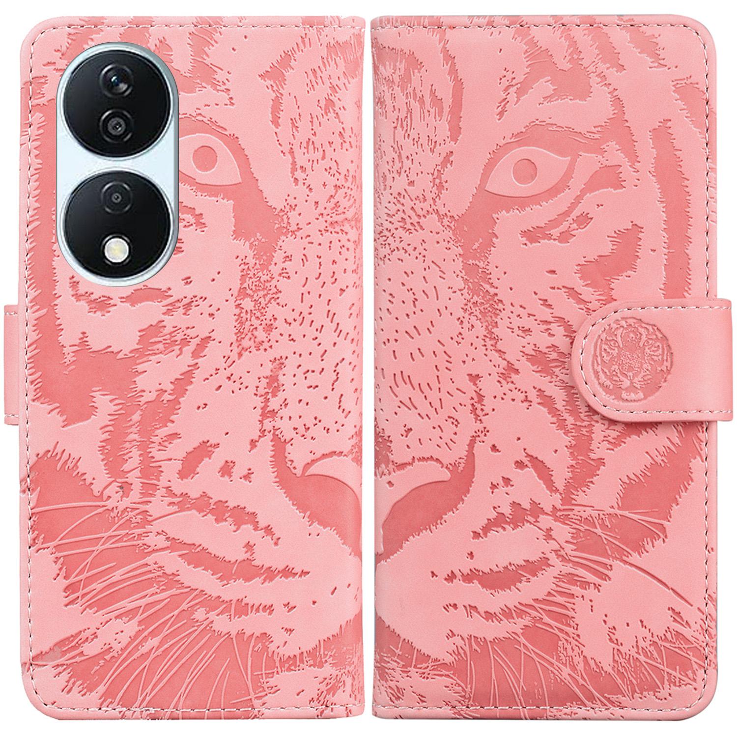 

For Honor X7b 4G/90 Smart/Play 50 Plus 5G Phone Case Magnetic Imprinted Stand Phone Cover C