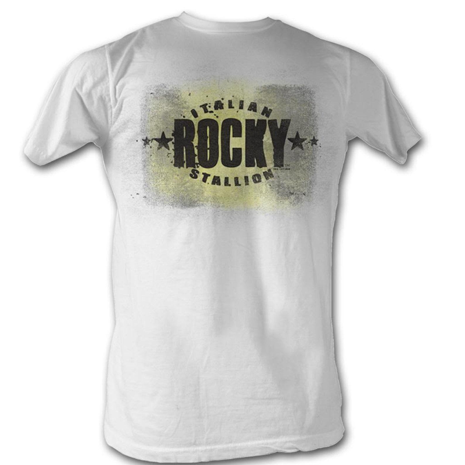 Rocky Italian White T-Shirt S
