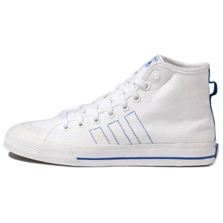 adidas Nizza Hi Rf White Black Men s FY3092 EU 35⅔