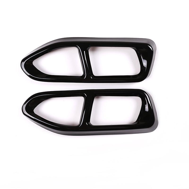 Car Style Double exit Exhaust Muffler Pipe Tips Fit For BMW 7 740i 750i G11 G12 Car Style Double exit Exhaust Muffler Pipe Tips Fit For BMW 7 740i 750i G11 G12