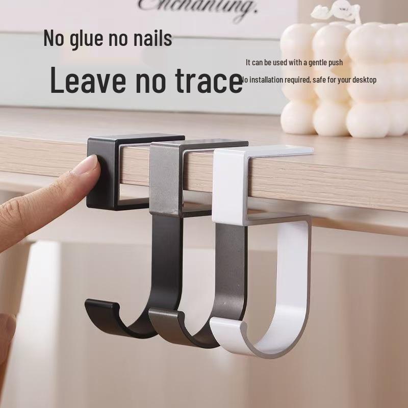 Removable Portable Desk-Side Backpack Hook
