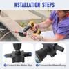 Multi-Purpose Drill Pump Mini Portable Hand Pump New Self-Priming Pump  Water Transfer