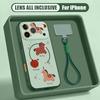 Vintage Lucky Golden Horse Hand Strap Case For iPhone 17 Pro Max Hybrid TPU+PC Magnetic For Magsafe Matte Cover For iPhone 16 15 14 13 Pro Max