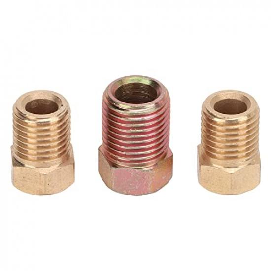 Universal Hydraulic Brake Light Switch Kit,Rear Hydraulic Brake Pressure Tail Light Switch for 3/16" or 1/4" Hose General car Brake Modification