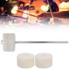 Stainless Steel Shank Classical Hammer Head Design Felt Pedal Hammer Beater Set(Felt Hammer)