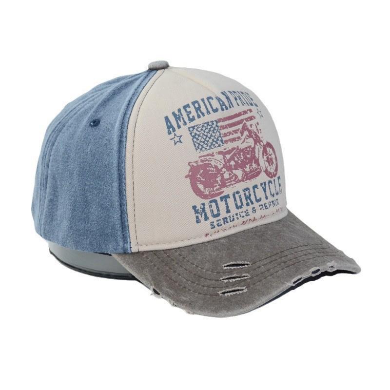 Korean Style Classic Color Block Baseball Cap – Unisex Fashion Sun Hat