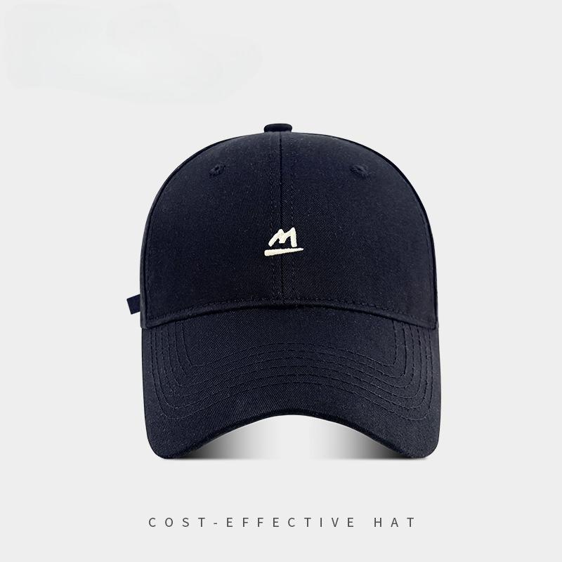 Spring and summer versatile outdoor shading simple letter embroidered baseball cap women adjustable