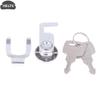 Serratura a camme mini con clip rapida per cassetto portadenaro, cassetto, portadenaro, armadietto, airbox, cassetta delle lettere, cassetta degli attrezzi, cilindro serratura, pezzi di ricambio