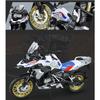 1/9 BMW R1250 GS ADV Alloy Racing Motorcycle Diecasts Street Sports Motorcycle Model Simulation with Light Collection Kids Toys Gift