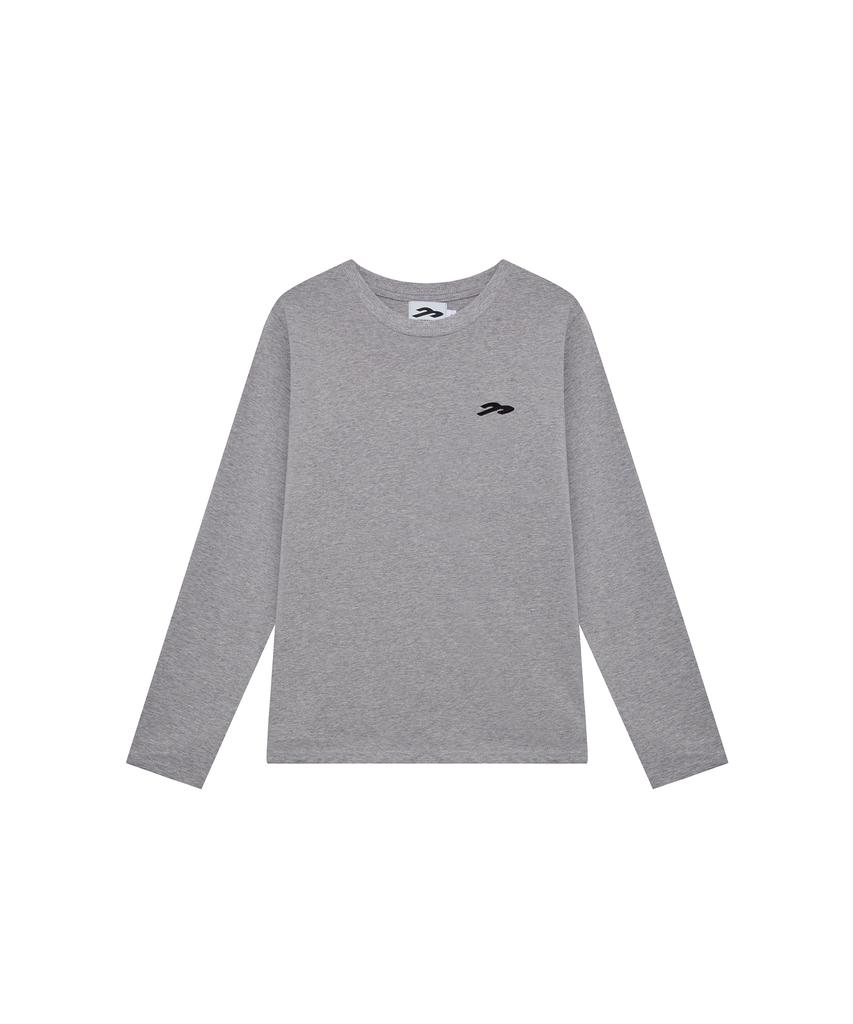 Tansanmageunesyum Cross Applique Long Sleeve (Gray)