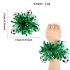 1PC World Cup Football Wrist Flower Sports Theme Party Performance Decorative Colored Bar Bracelet Flower Cheering Props
