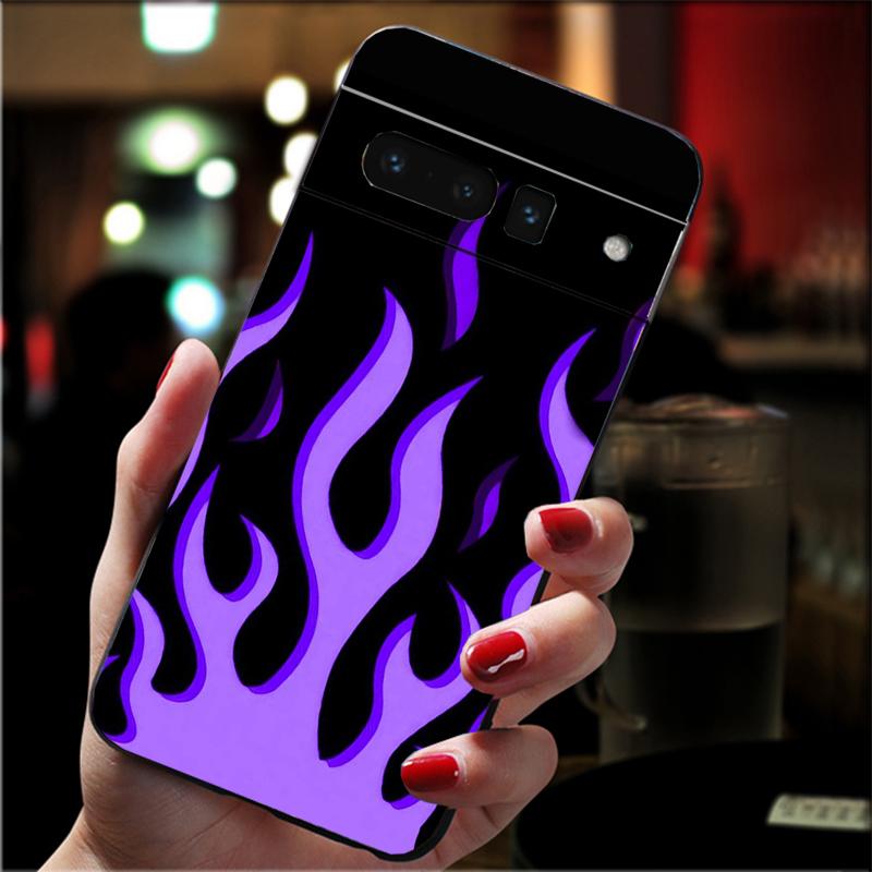 Phone Case For Google Pixel 10 Pro XL 9 Pro XL 9A 8 7 6 Pro Pixel 8A 7A 6A Pixel 8 7 6 5 Aesthetic Purple