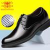 Men's Formal Breathable Genuine Leather Cowhide Shoes – Summer Casual Workwear Sandals.