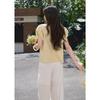 Women's French Style Tencel Puff Sleeve Shirt
