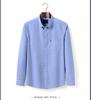Khmer Oxford Spinning Solid Color Casual Versatile Long Sleeve Shirt