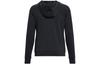 Women's Under Armour Sweatshirts Women's Black Hooded Moderate Regular