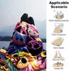 Spooky Characters Celebration Blanket Soft Throw Blanket For Home Bedroom Bed Sofa Travel Office Solid Christmas Blanket