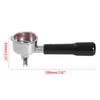 Stainless Steel Espresso Coffee Portafilter Filter Handle Coffee Machine Double Spout Bottomless Portable Coffee Filter